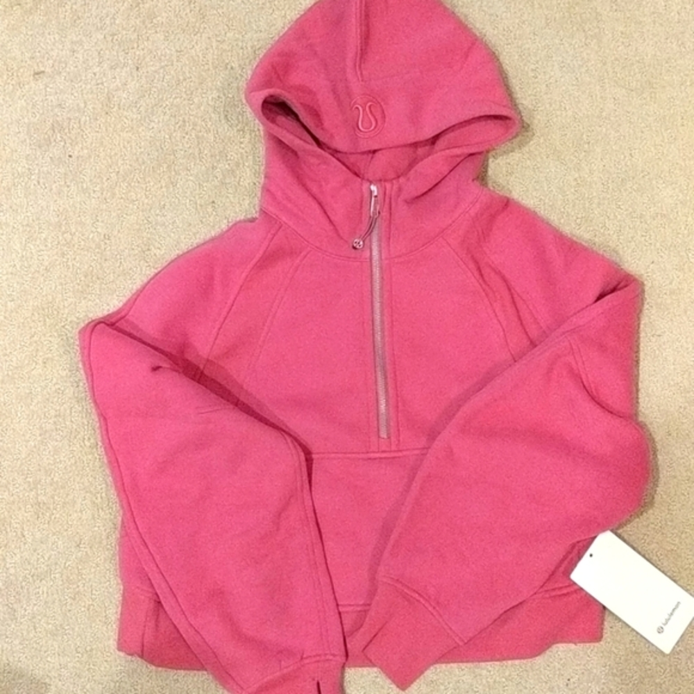 *NWT* Lululemon Scuba oversized half zip s/xs